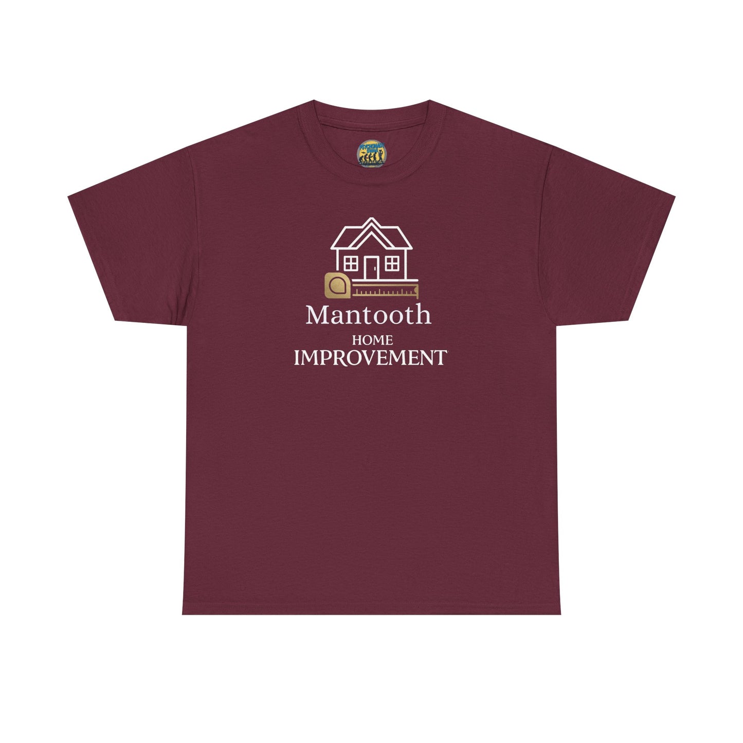 Mantooth Home Improvement Mock 3 Unisex Heavy Cotton Tee