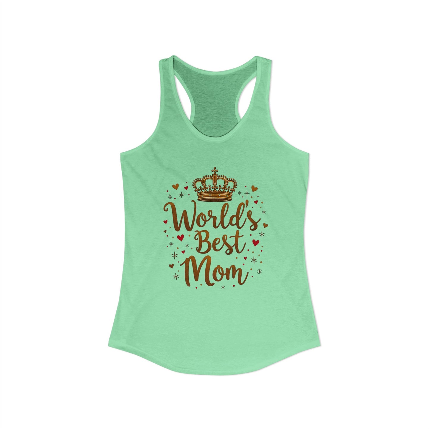 World's Best Mom, Women's Ideal Racerback Tank