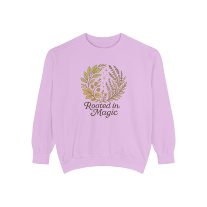 Rooted in Magic Unisex Garment-Dyed Sweatshirt