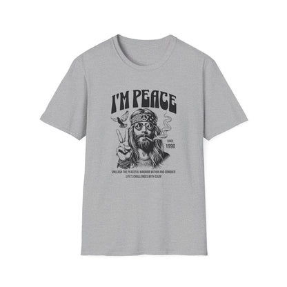 Peaceful Stoner, Unisex Softstyle T-Shirt