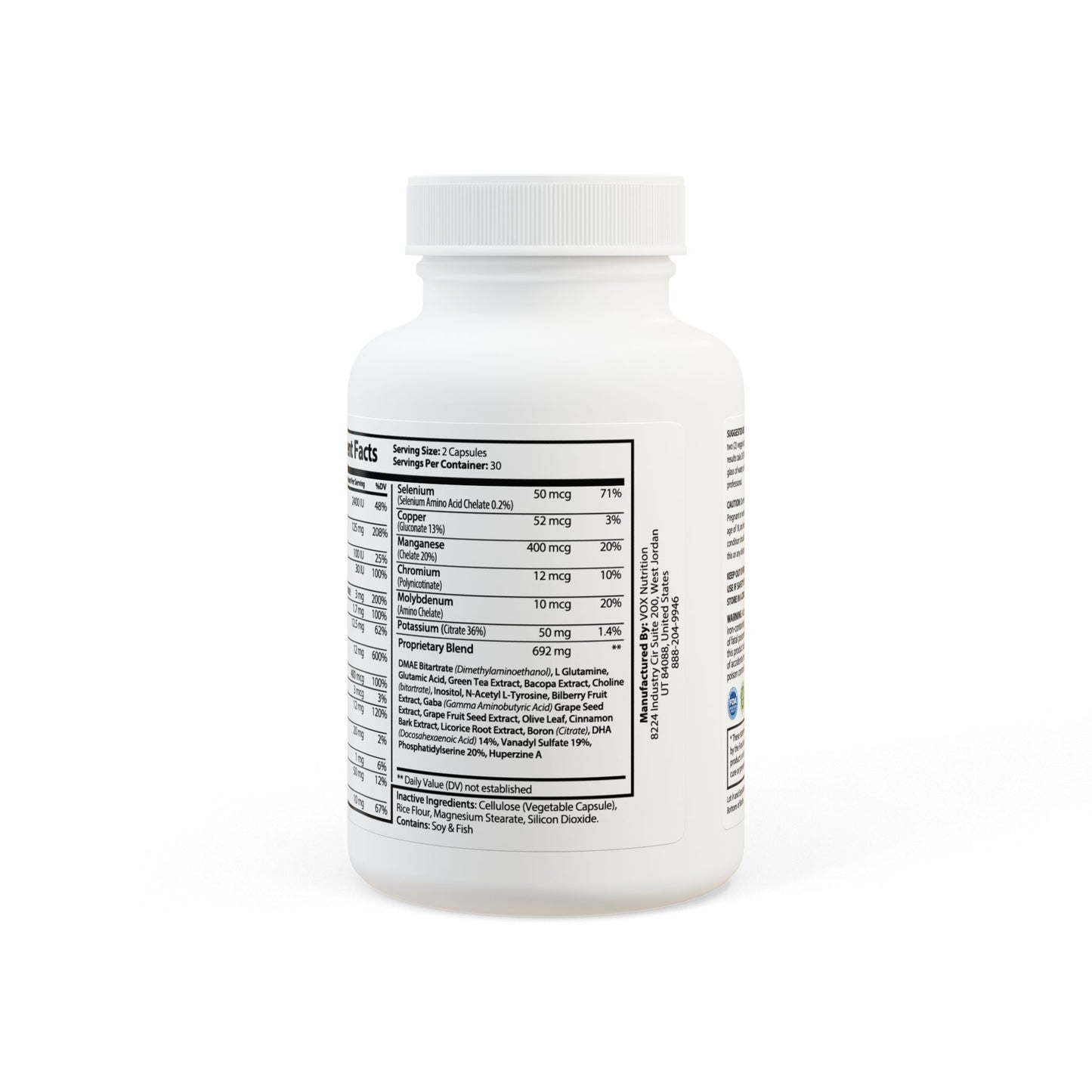 Super Brain, Brain Support Complex Supplement (60 Capsules) - Psychonaut Swag