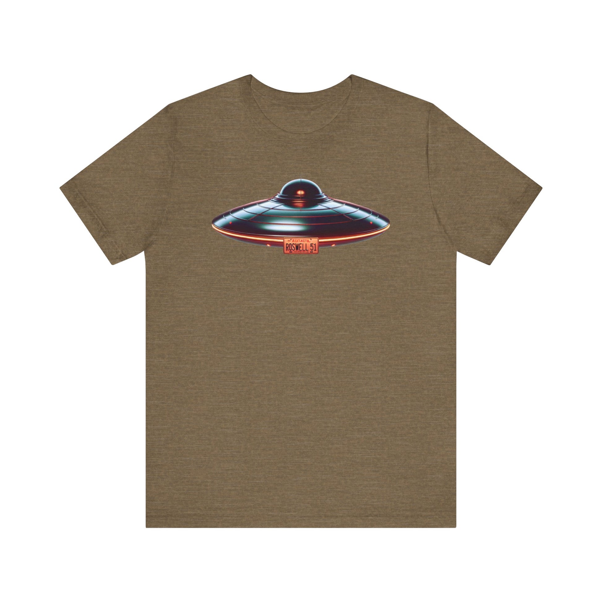 Flying Saucer, Unisex Jersey Short Sleeve Tee - Psychonaut Swag