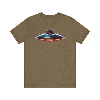 Flying Saucer, Unisex Jersey Short Sleeve Tee - Psychonaut Swag