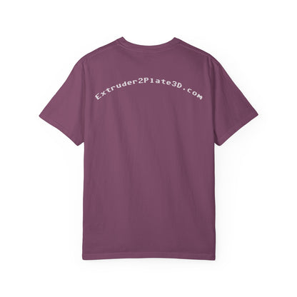 Extruder2Plate E2P Logo Tee (3D Printing Enthusiast Shirt)