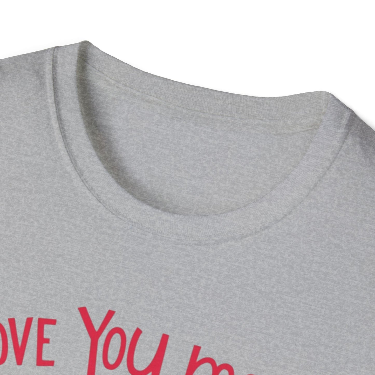 Love You More Than Chocolate T-Shirt — Valentine Heart Chocolate Gift Tee