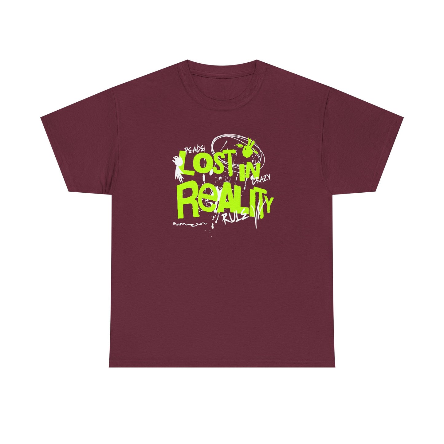 Lost in Reality, Unisex Heavy Cotton Tee