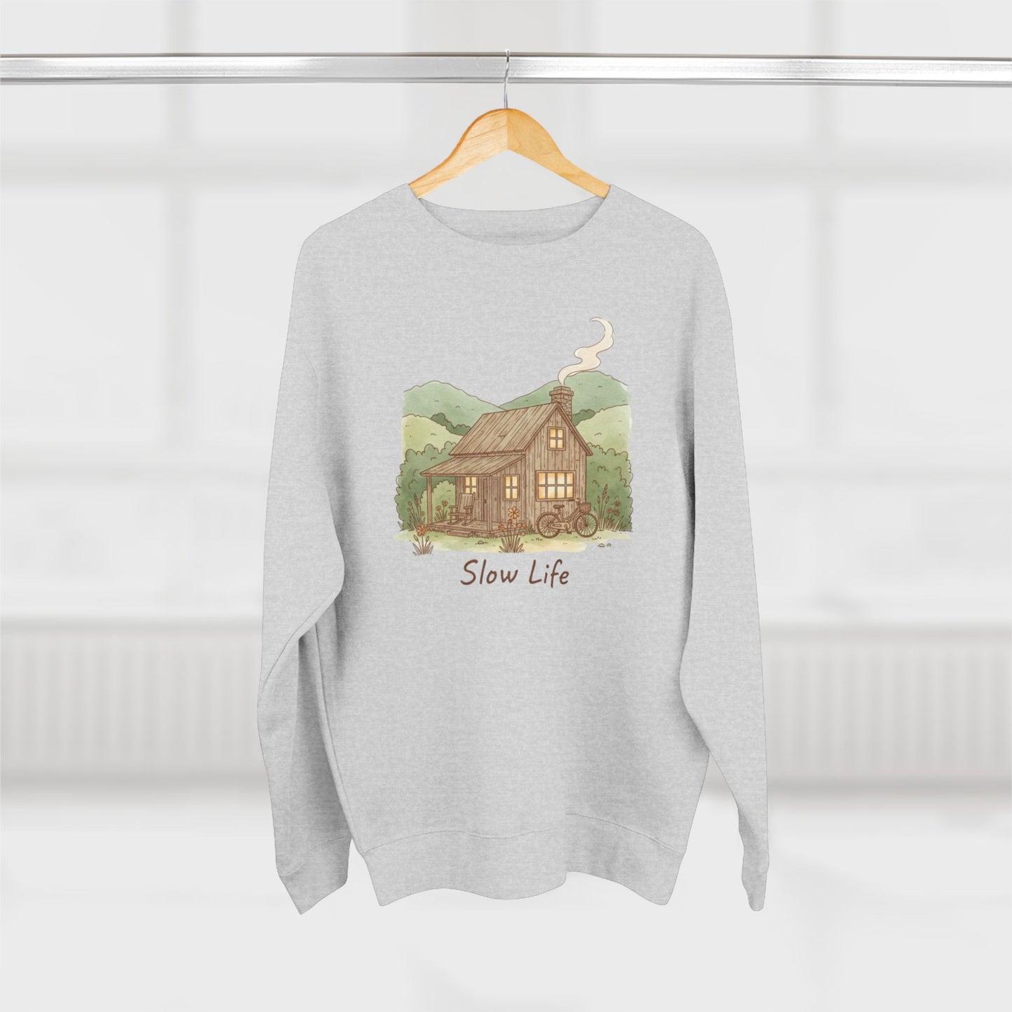Slow Life Cottage Sweatshirt