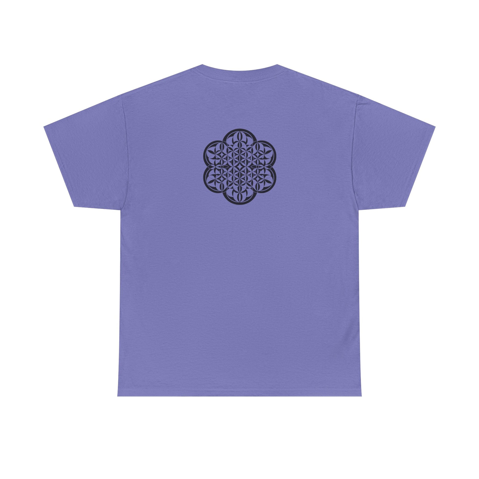 Psychonaut Staple, Flower of life, Unisex Heavy Cotton Tee - Psychonaut Swag