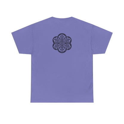 Psychonaut Staple, Flower of life, Unisex Heavy Cotton Tee - Psychonaut Swag