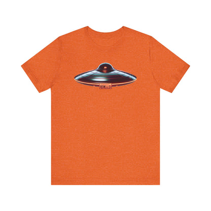Flying Saucer, Unisex Jersey Short Sleeve Tee - Psychonaut Swag