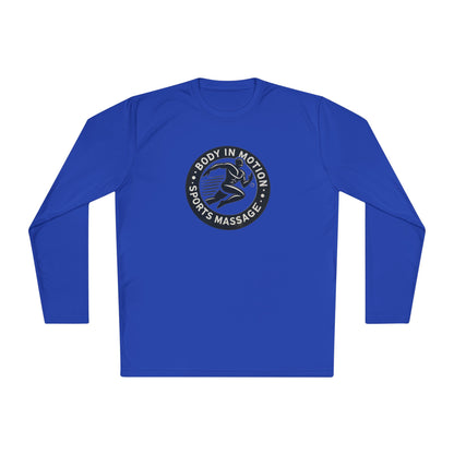 Sports Massage Long Sleeve Tee — "Body in Motion" Athletic Therapy Shirt