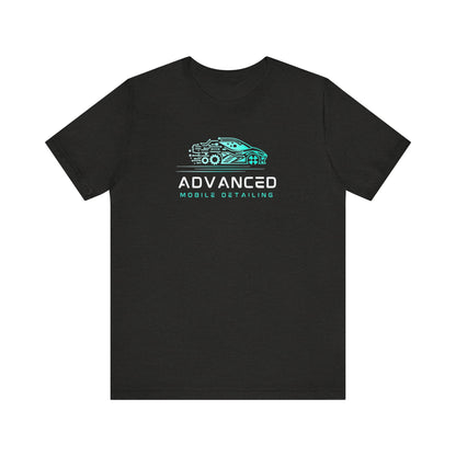 Advanced Mobile Detailing, Super soft style, Unisex Tee, Car Enthusiast Shirt, Automotive Gift, Stylish Car Wash Tee, Perfect for Mechanics, Birthday or Holiday Gift