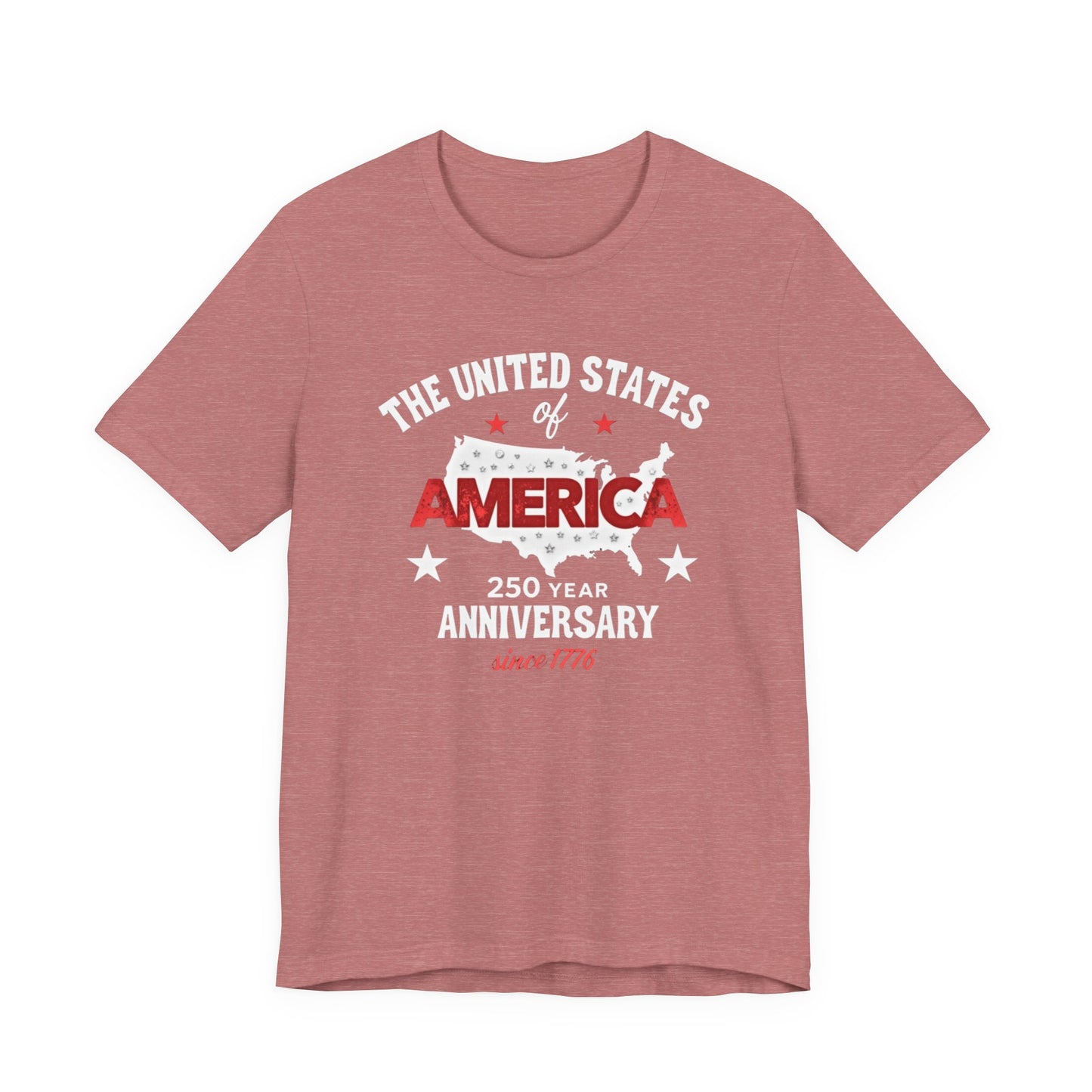 America 250 year Anniversary,Unisex Jersey Short Sleeve Tee