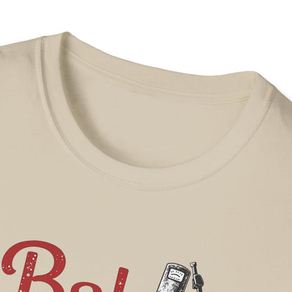 Baby Fuel, Vintage PumpThemed Unisex T-Shirt, Funny Baby Fuel Shirt, Gift for Car Lovers, Automotive Tee, Casual Everyday Wear - Psychonaut Swag