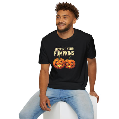 Show Me Your Pumpkins Halloween T-Shirt