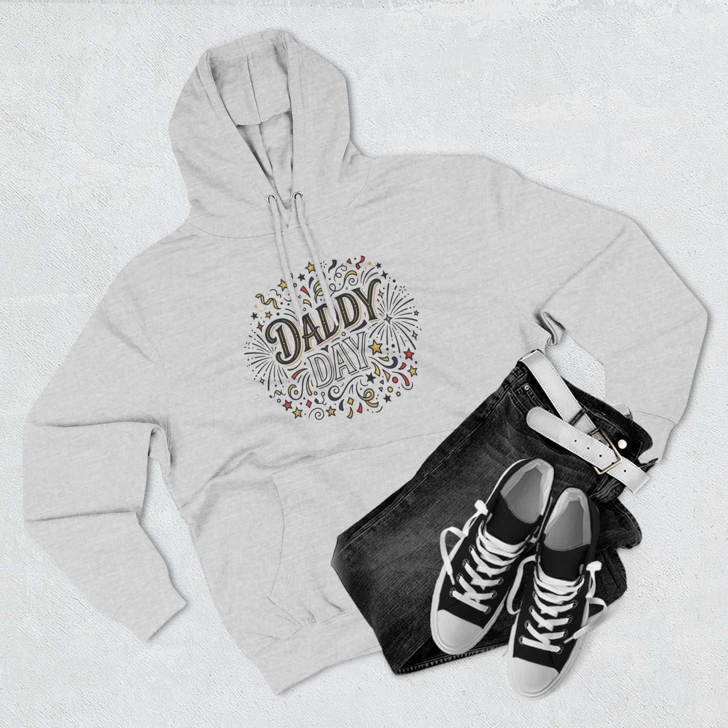 Daddy Day Celebration Hoodie — Father’s Day Graphic Pullover