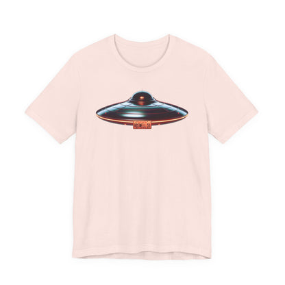 Flying Saucer, Unisex Jersey Short Sleeve Tee - Psychonaut Swag
