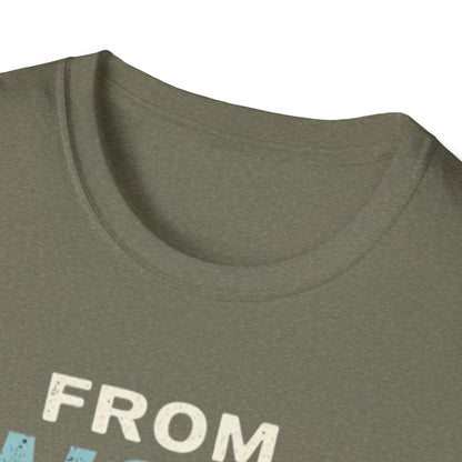 Woke to Right, Graphic Tee - From Woke to Right, Casual Wear, Gift for Friends, Statement T-Shirt, Everyday Fashion, Political Humor - Psychonaut Swag