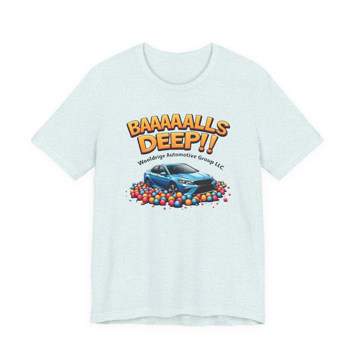 Baaaallls Deep, Unisex Jersey Short Sleeve Tee