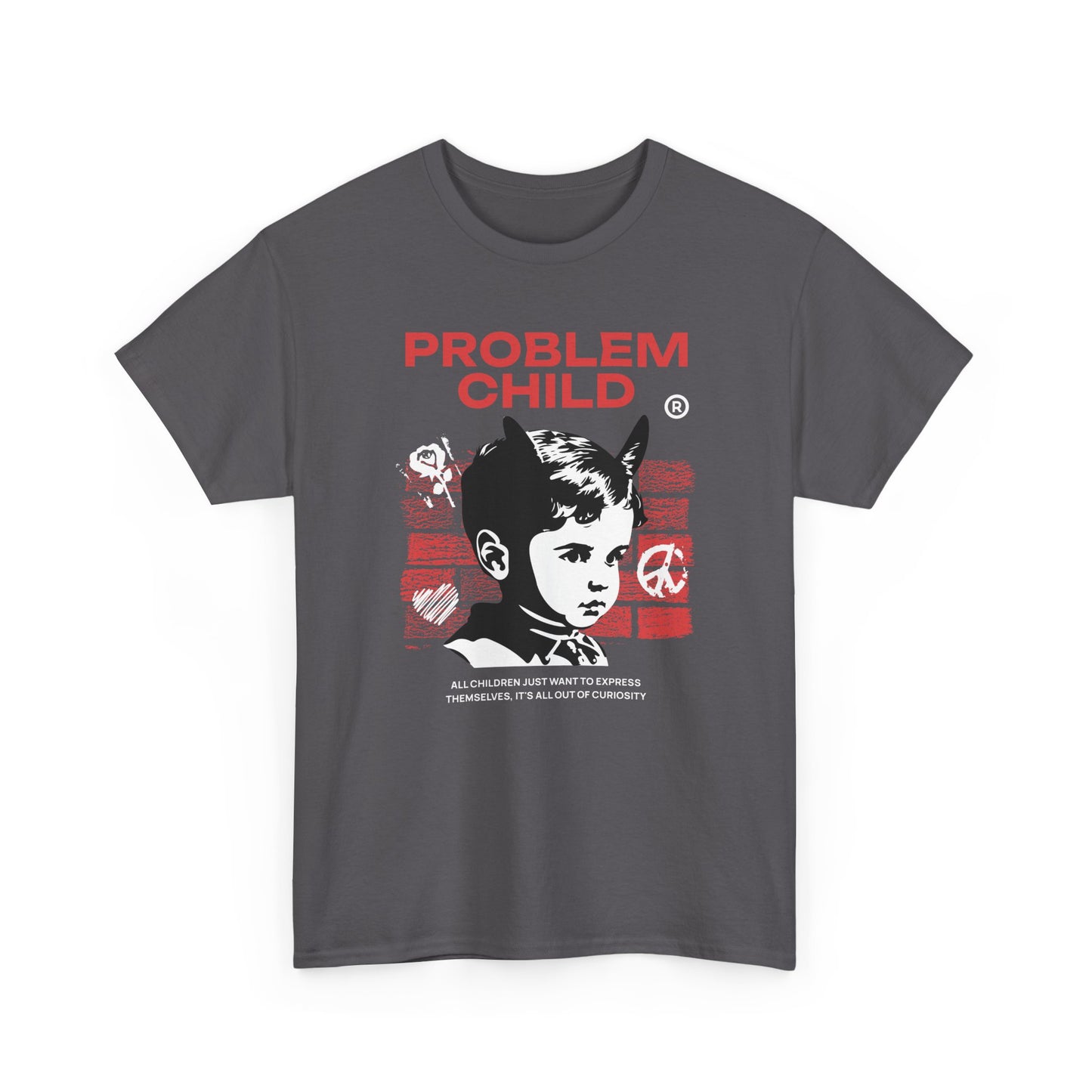 Problem Child, Unisex Heavy Cotton Tee