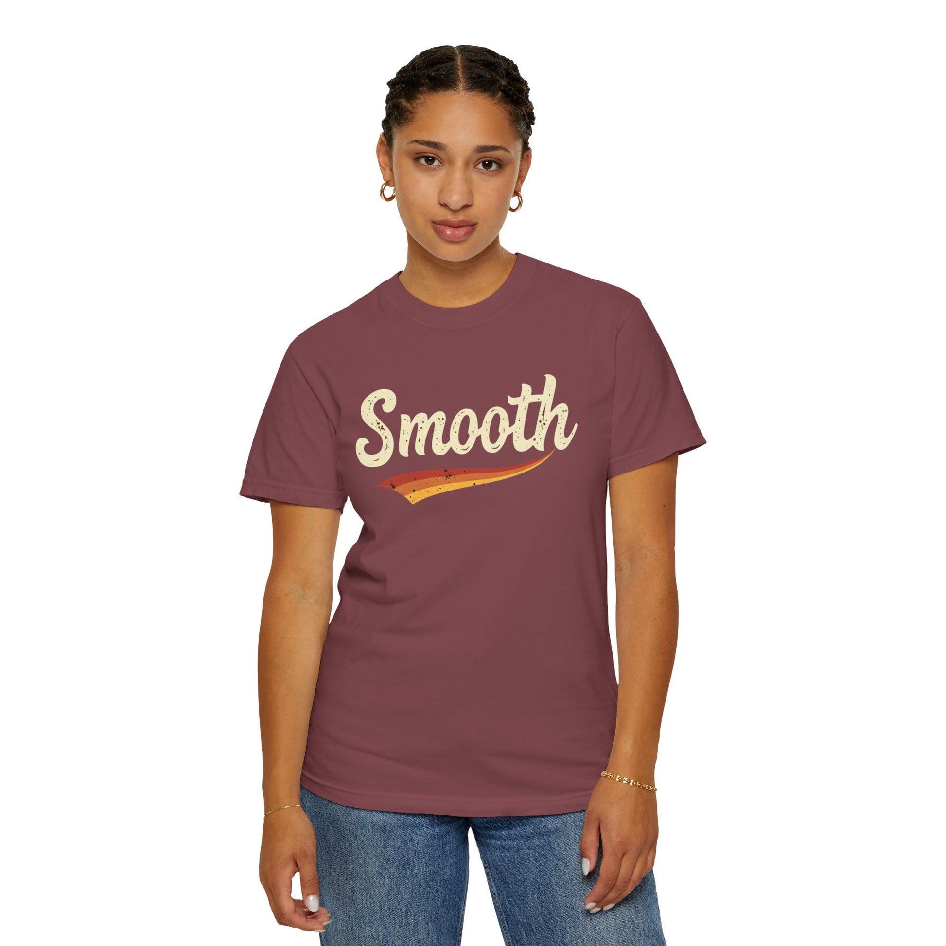 Smooth Tees - Vintage Unisex Garment-Dyed T-Shirt, Casual Wear, Unique Gift, Trendy Style, Everyday Comfort - Psychonaut Swag