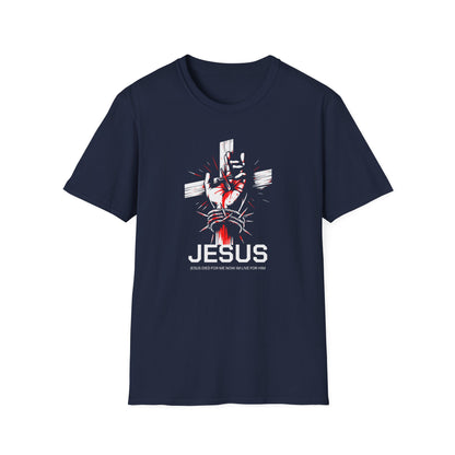 Jesus Cross T-Shirt — Blood and Crown Graphic Christian Tee