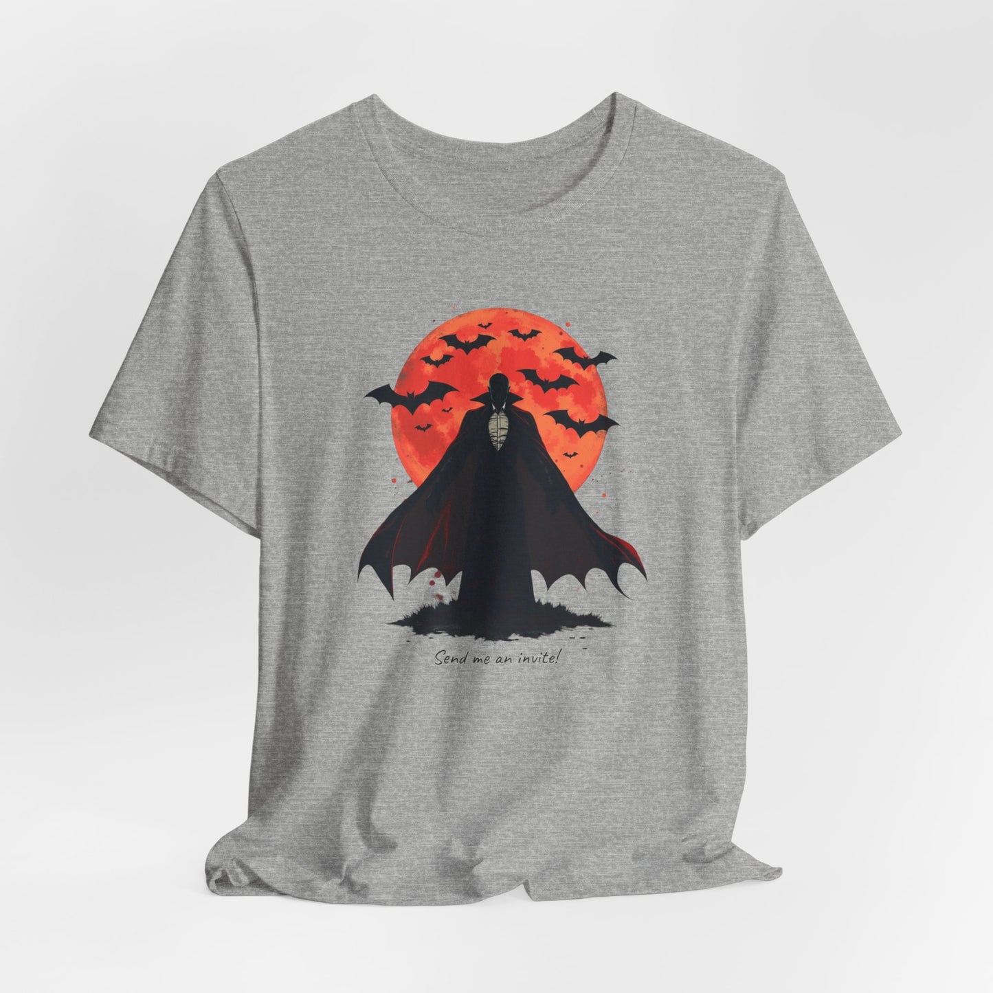 Dracula Tee — Never invite inside - graphic T-Shirt