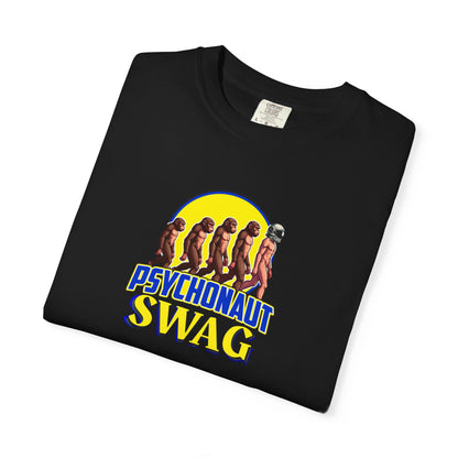 Psychonaut Swag small biz,  Unisex Garment-Dyed T-Shirt | Unique Gift for Festival Lovers, Streetwear, Casual Style, Summer Wardrobe, Psychedelic Art