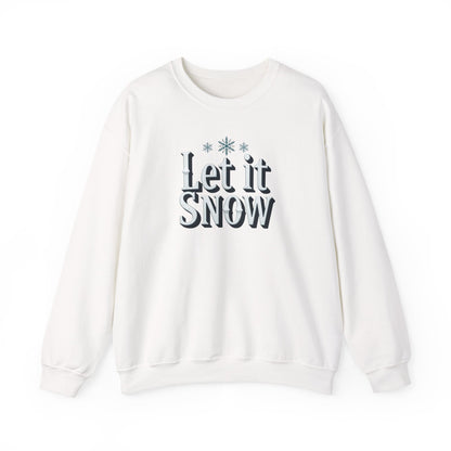 Let It Snow Sweatshirt — Cozy Holiday Crewneck