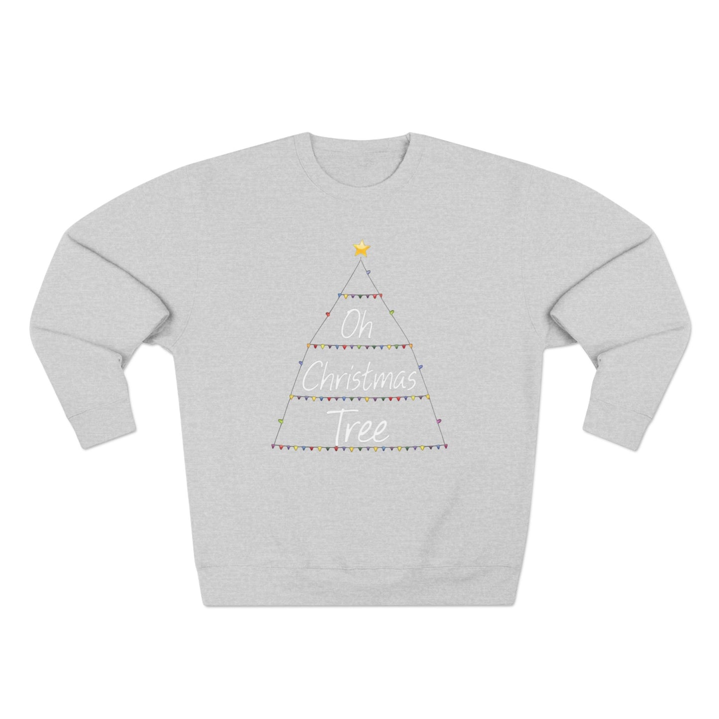 Oh Christmas Tree Sweatshirt — Minimal Holiday Crewneck