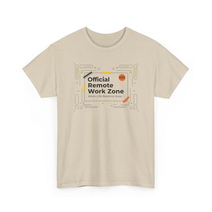 Remote Worker tee, Unisex Heavy Cotton Tee