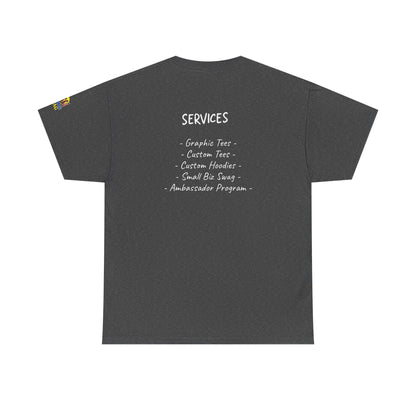 Psychonaut Swag, Human Billboard, Unisex Heavy Cotton Tee