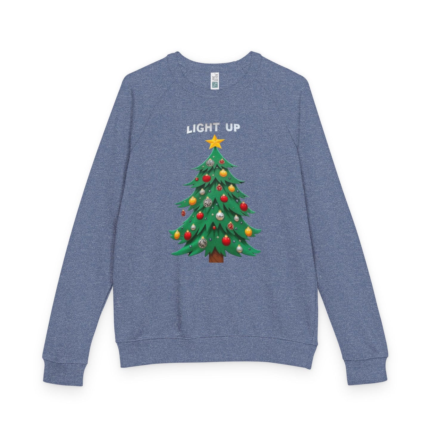 Light Up Christmas Tree Crewneck Sweatshirt