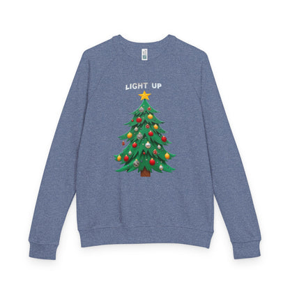 Light Up Christmas Tree Crewneck Sweatshirt