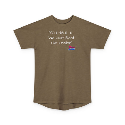 Tall mock2, Kentuckiana small biz swag, Tall, Long Body, Graphic Shirt, Casual Streetwear, Gift for Renters & Travelers, Summer Essential