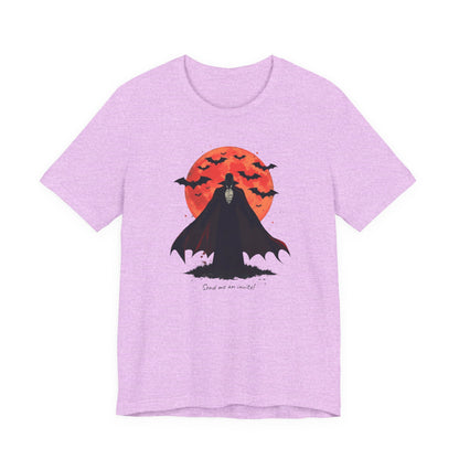 Dracula Tee — Never invite inside - graphic T-Shirt