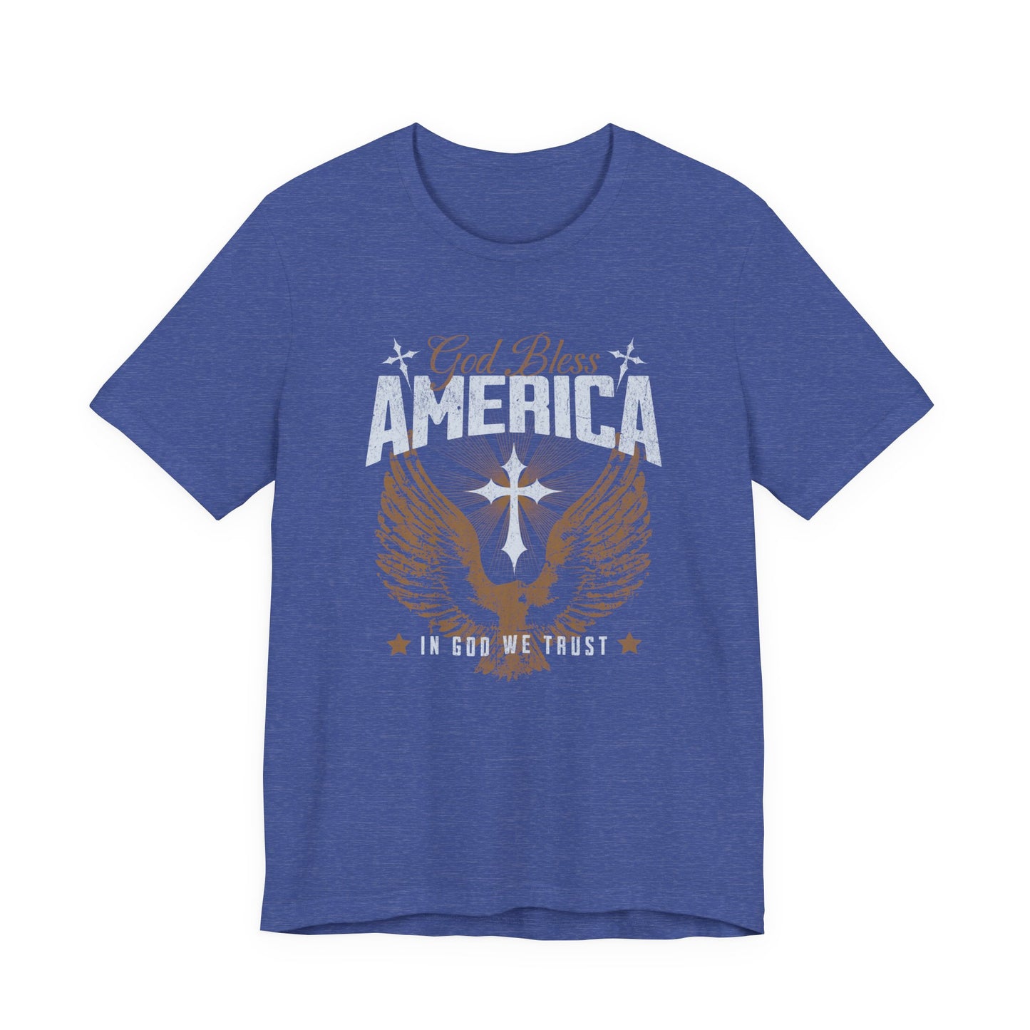 God Bless America Eagle T-Shirt — Patriotic Fourth of July Tee