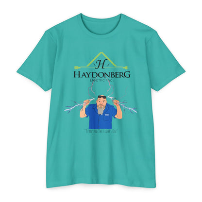 Haydonberg Turning The Lights On, Unisex CVC Jersey T-shirt