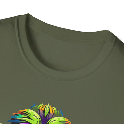 Stoned Ape, Psychedelic Unisex Softstyle T-Shirt