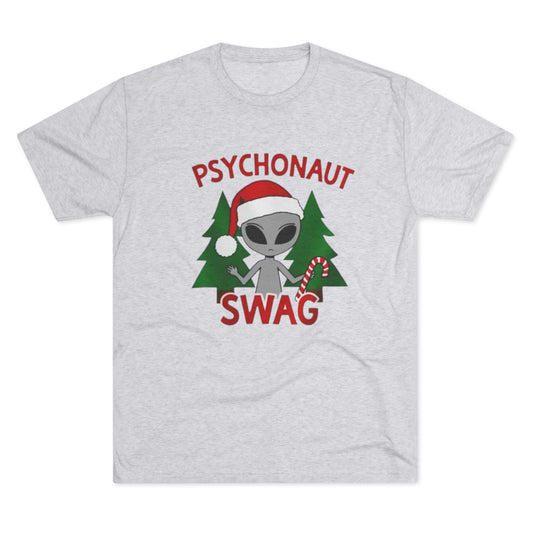 Psychonaut Swag Christmas Tee — Alien Santa Holiday T‑Shirt