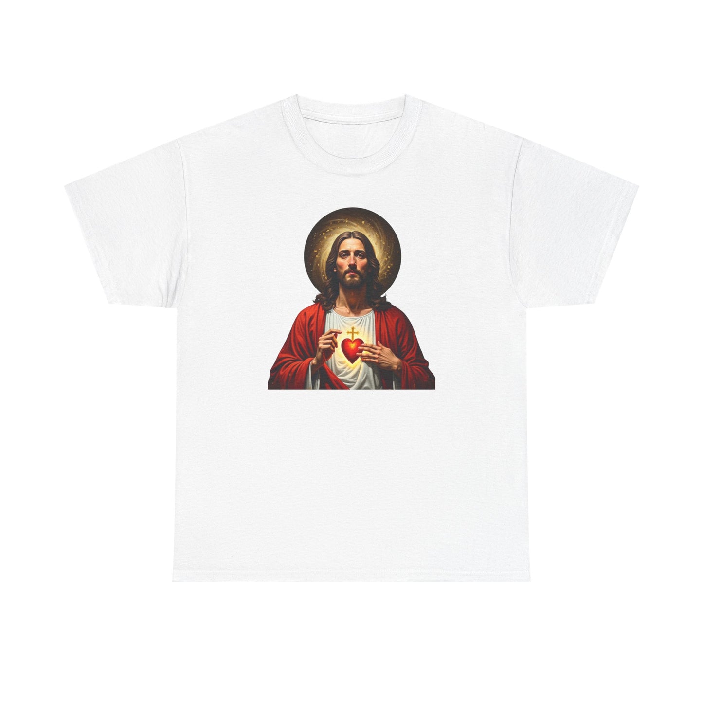 Sacred Heart Jesus T-Shirt — Vintage Religious Christian Tee