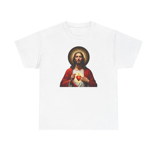 Sacred Heart Jesus T-Shirt — Vintage Religious Christian Tee