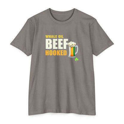 Beef Hooked Beer Graphic T-Shirt