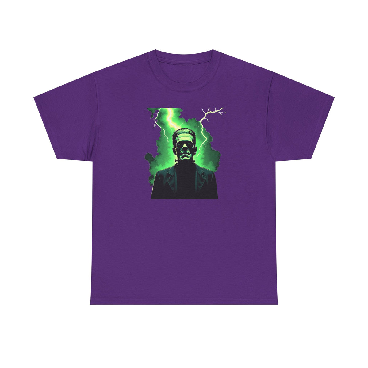O.G. Monster Lightning Tee – Neon Green Monster Graphic T-Shirt