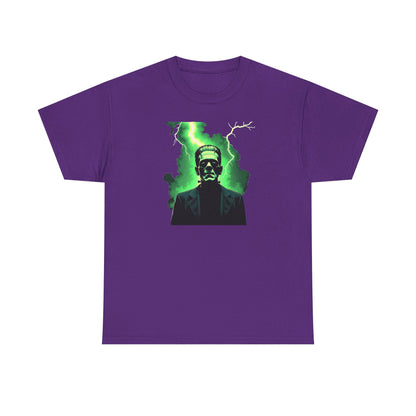 O.G. Monster Lightning Tee – Neon Green Monster Graphic T-Shirt