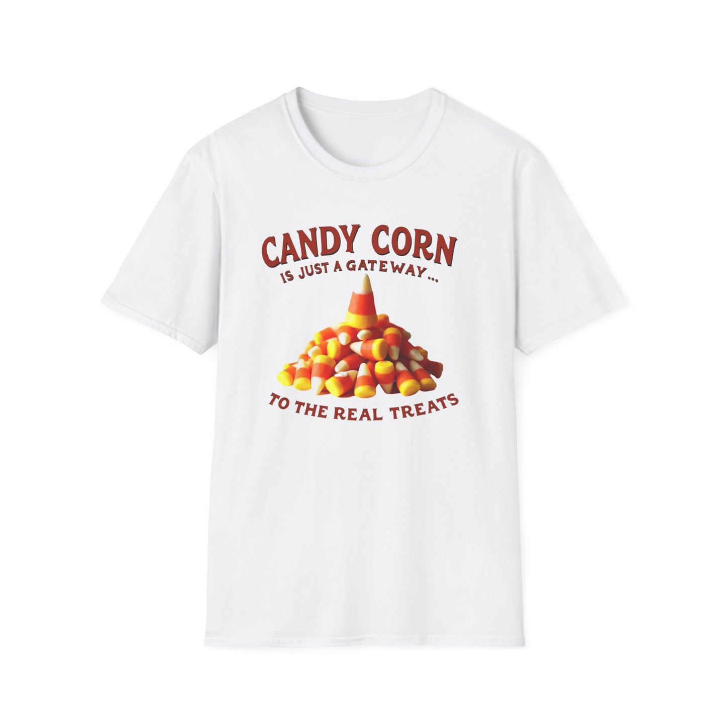Candy Corn Is Just a Gateway T-Shirt — Funny Halloween Candy Tee