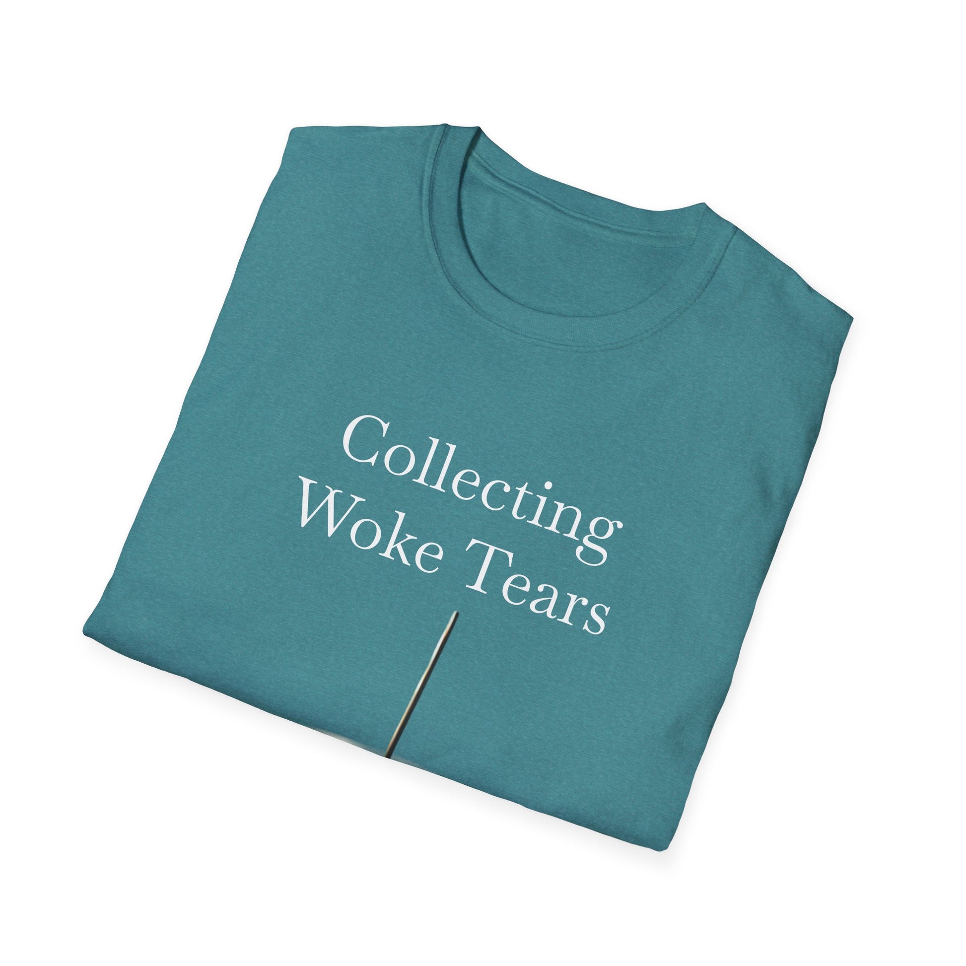 Collecting Woke Tears, Unisex Softstyle T-Shirt - Psychonaut Swag
