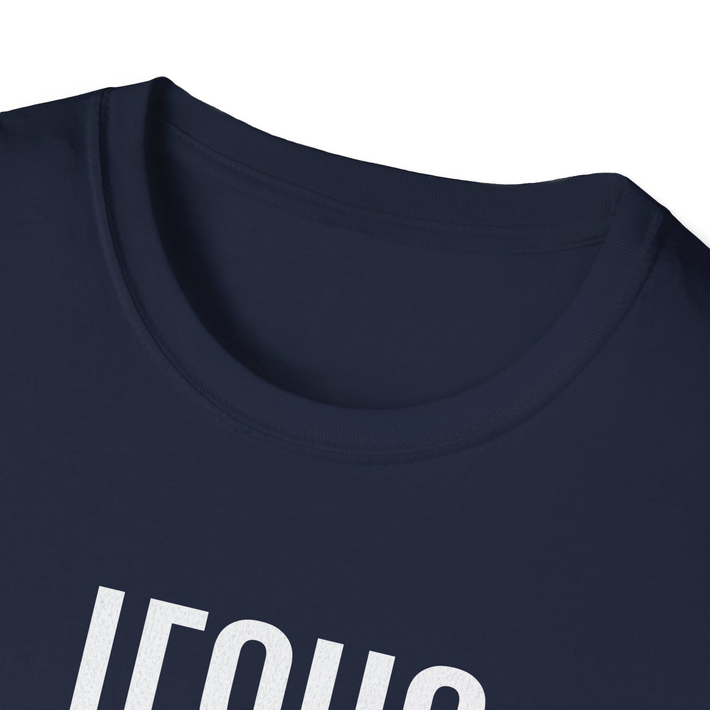 Jesus Cross T-Shirt — 'Jesus' Graphic Faith Tee for Christians