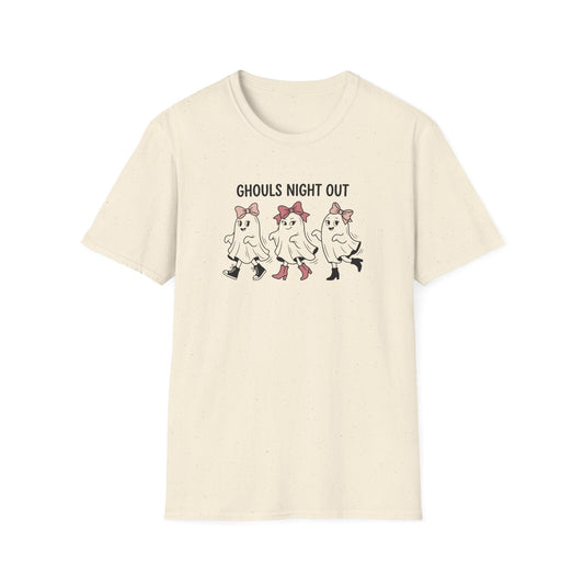 Ghouls Night Out T-Shirt — Cute Cartoon Ghosts Halloween Tee