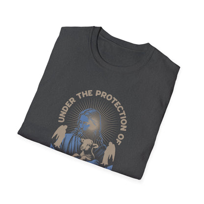 Jesus Christ Protection T-Shirt — “Under the Protection of Jesus Christ” Christian Tee